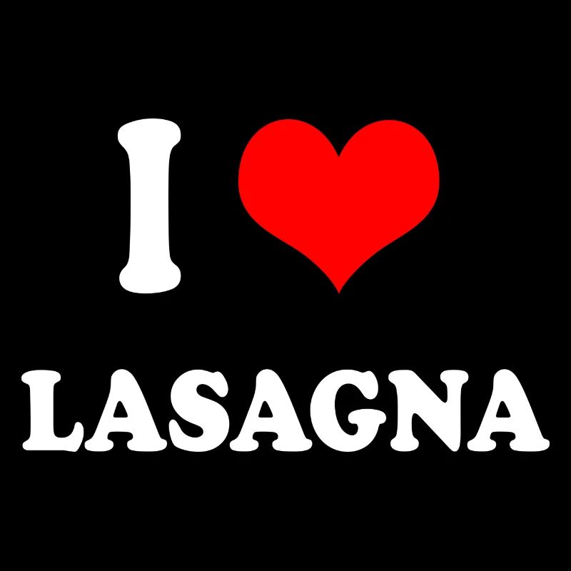 J'adore les lasagnes