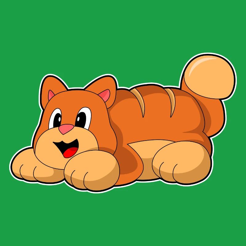 Cat Baker Bread