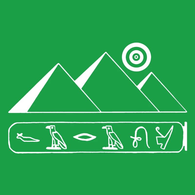 Pyramides et pharaon blanc