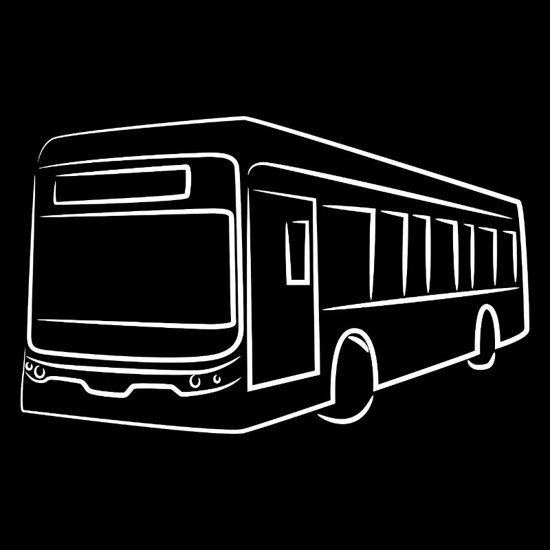 Dessin de ligne de bus