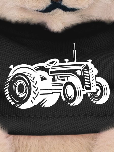 Tractor Silhouette Farmer Agriculture