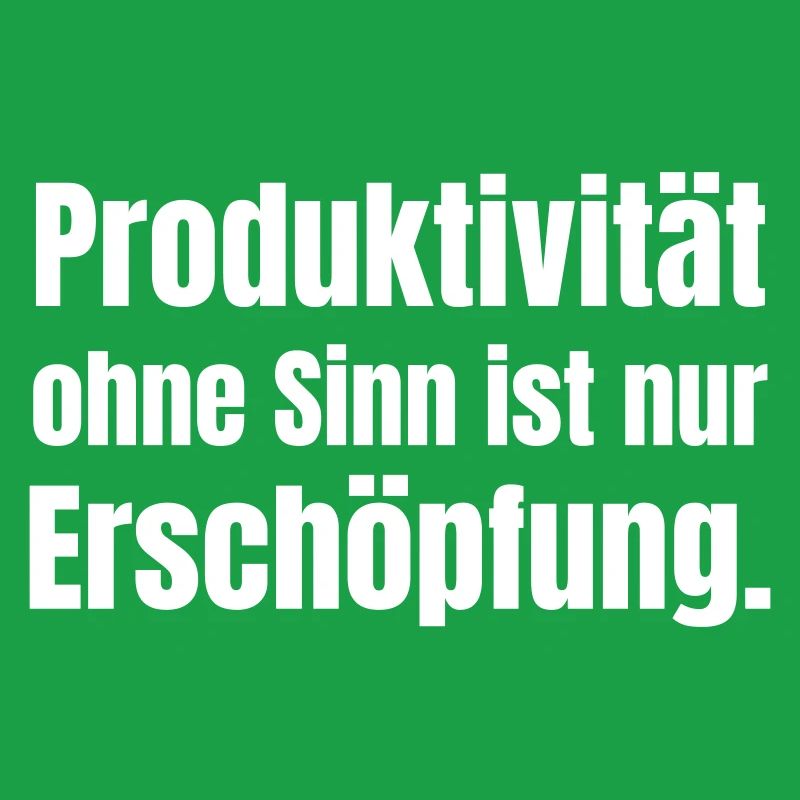 Déclaration typographique de productivité avec objectif