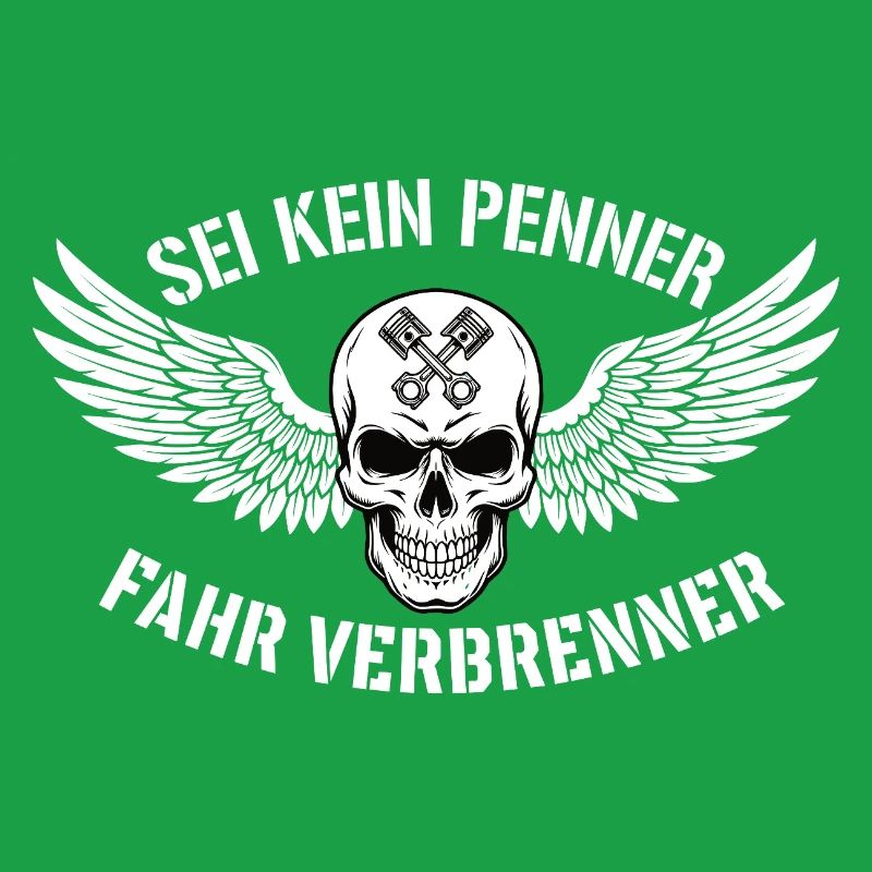 Ride Combustion Engine – Biker Skull Statement