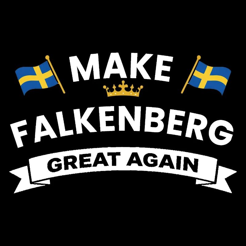 Couronne du drapeau de Falkenberg