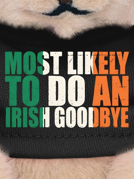 Irish Goodbye Humor Tee