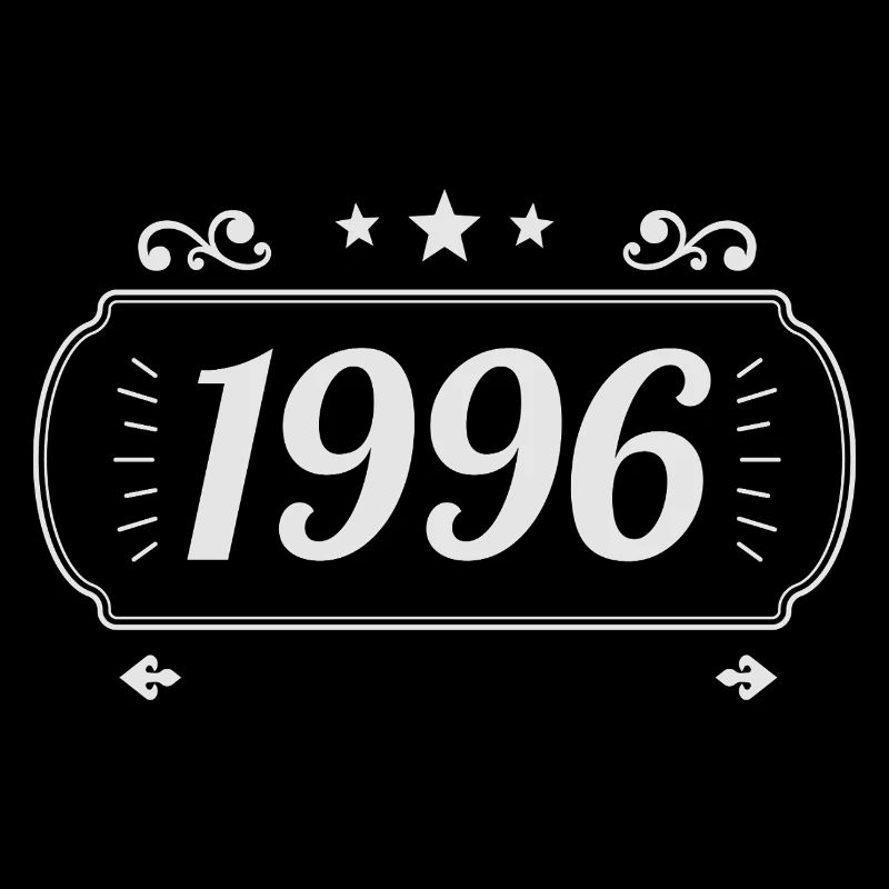 Vintage 1996 Retro-Jubiläum 1996