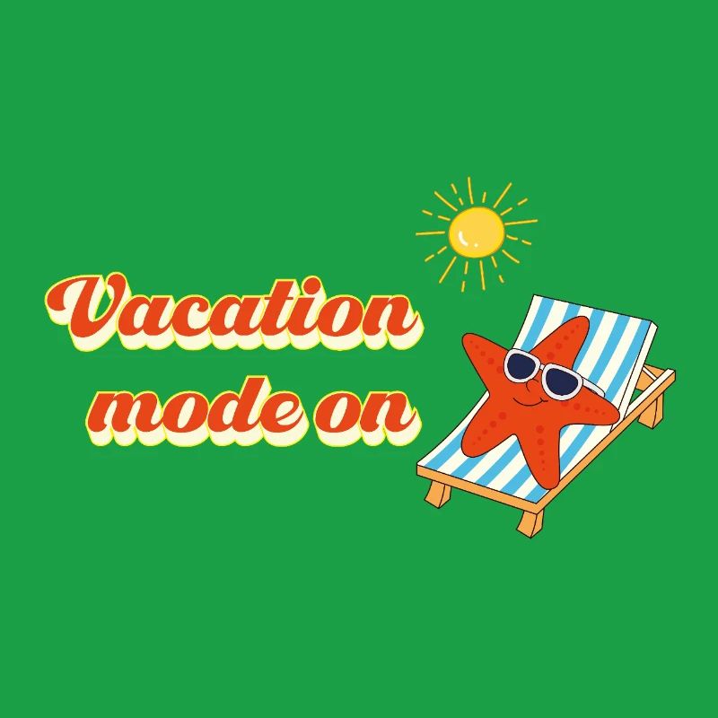 Vacation mode on – Summer Holiday Statement