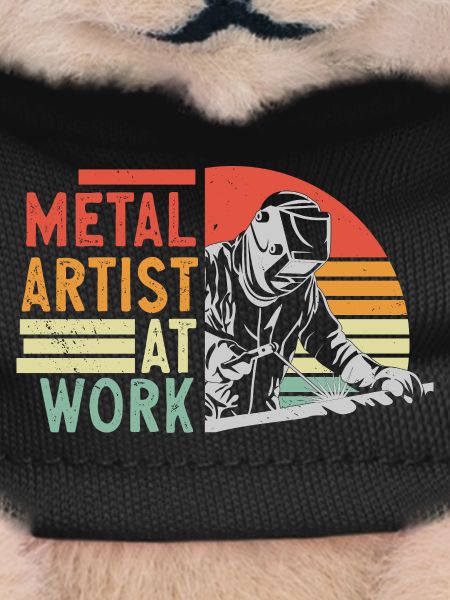 Metal Artist At Work