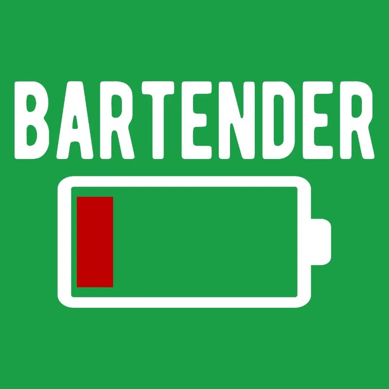 Bartender Charging Low Battery Funny