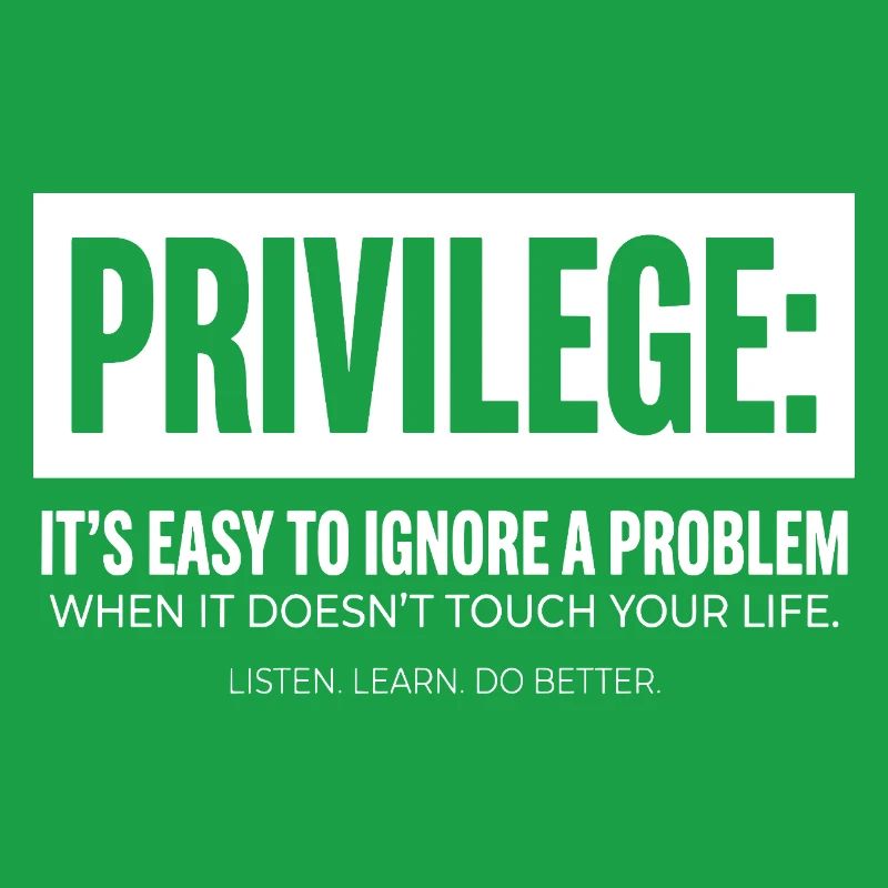 Privilege Statement Typography Text Motif