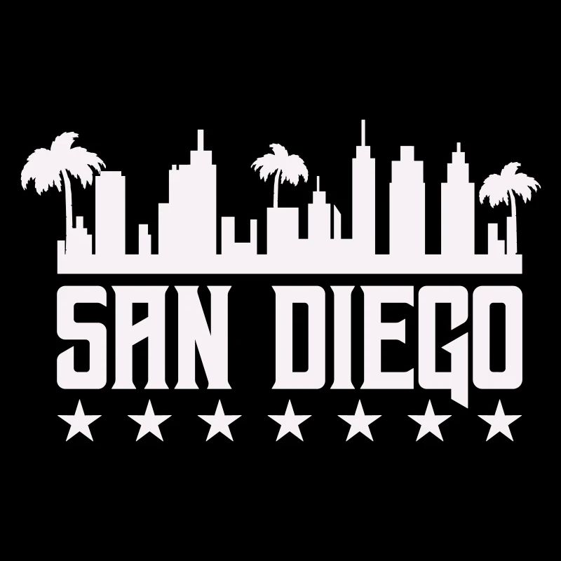San Diego Skyline Palm Vista