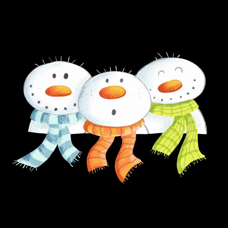 Three Snowmen - Christmas - Gift