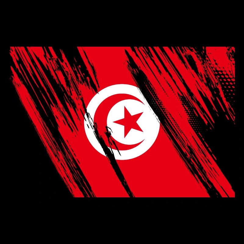 Drapeau de la Tunisie