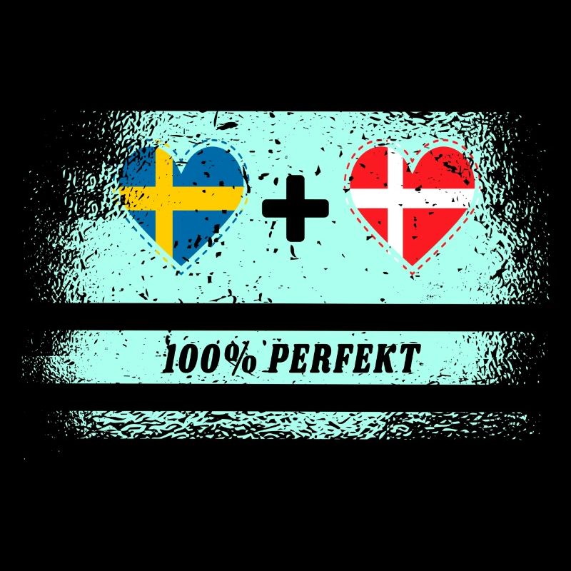 Danemark et Suède 100% Parfait / Cadeau