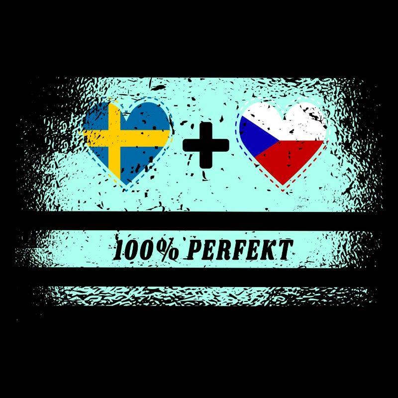 République tchèque et Suède 100% Parfait / Cadeau