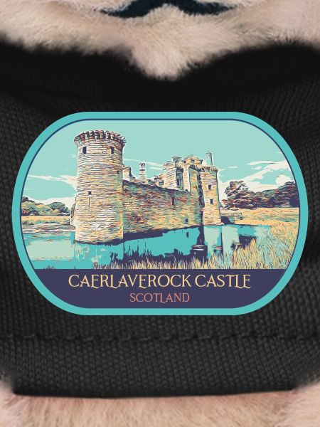 Illustration Caerlaverock Castle, Scotland