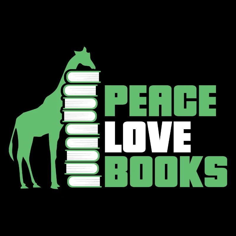 Reading Books Book Giraffe
