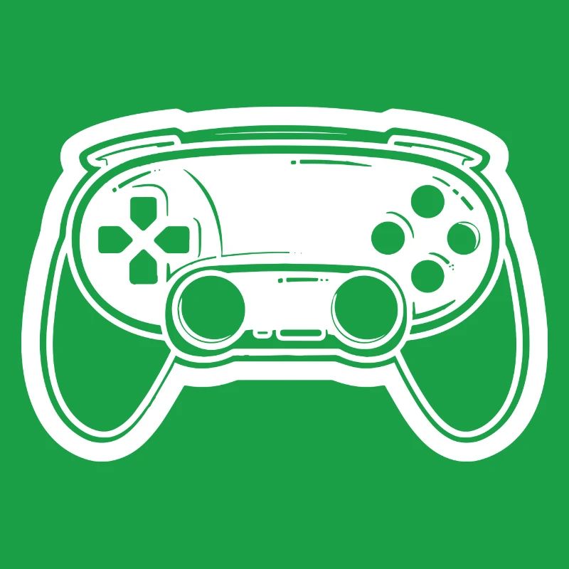 Dessin de manette de jeu vidéo