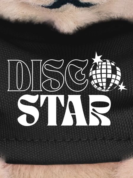 Retro Disco Stars Pattern