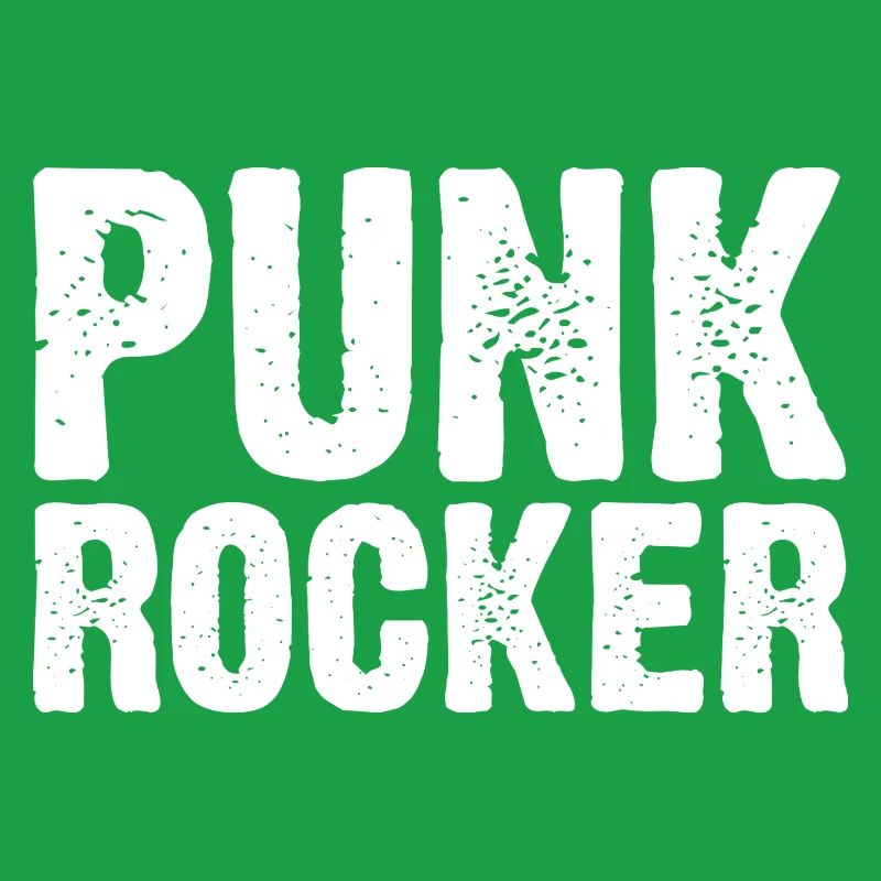 Bold Punk Rock Typography Design
