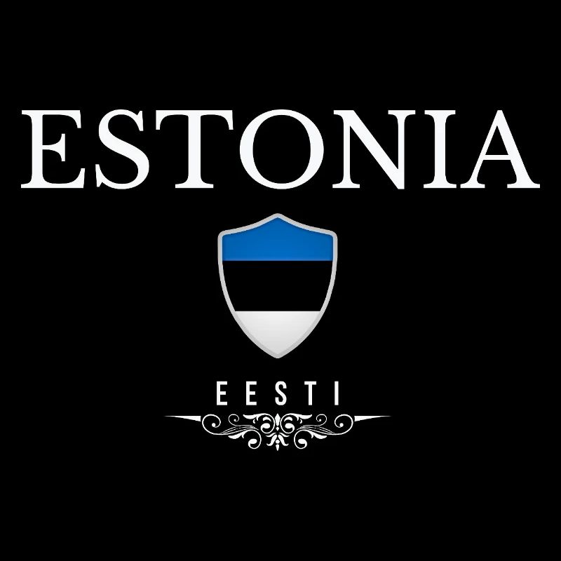 Estland, elegantes und minimalistisches Design