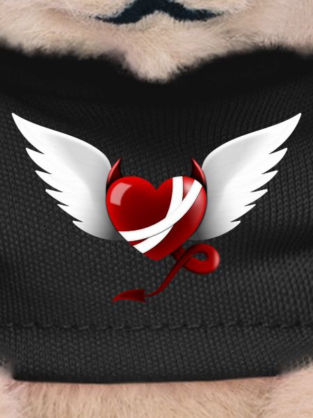 Heart Devil Angel Design Gift