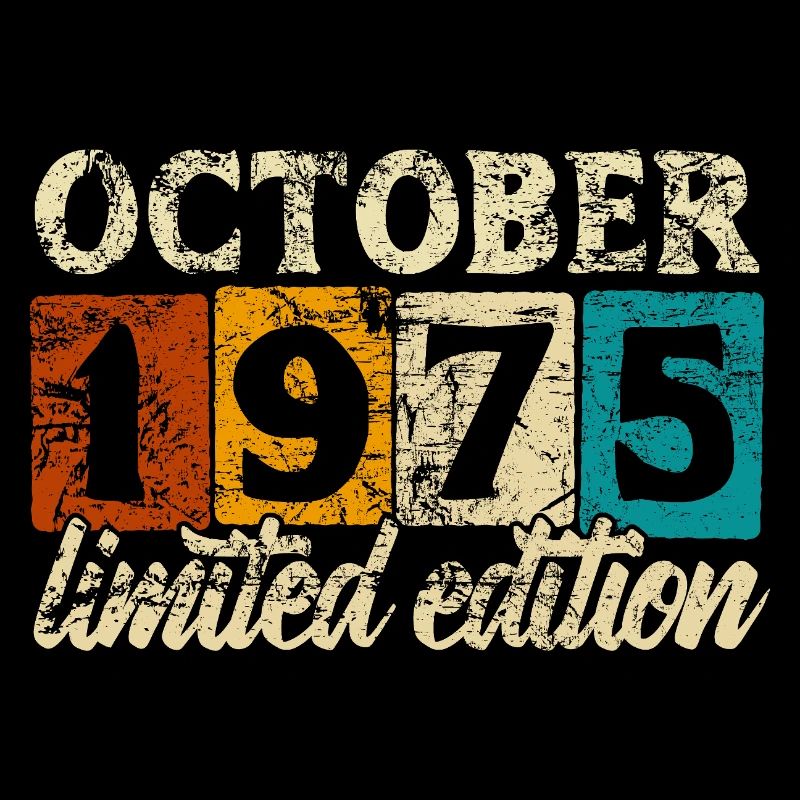Édition limitée octobre 1975 Cadeau d’anniversaire