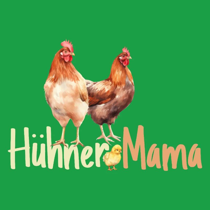 Hühner Mama Muttertag Mutterschaft Mama Elternteil