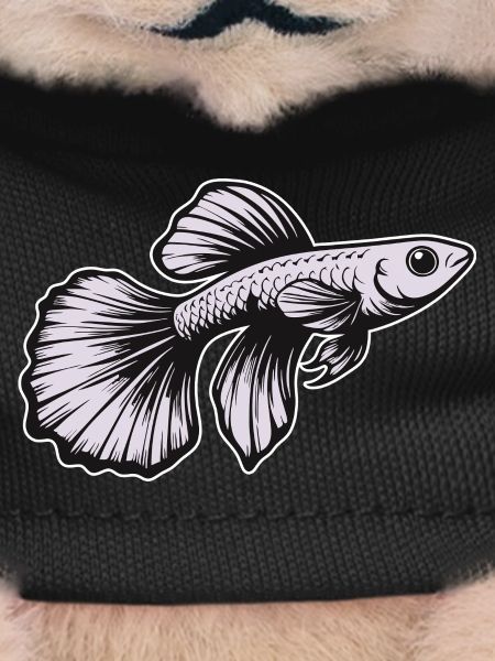 White Guppy Design – Aquarium Fish