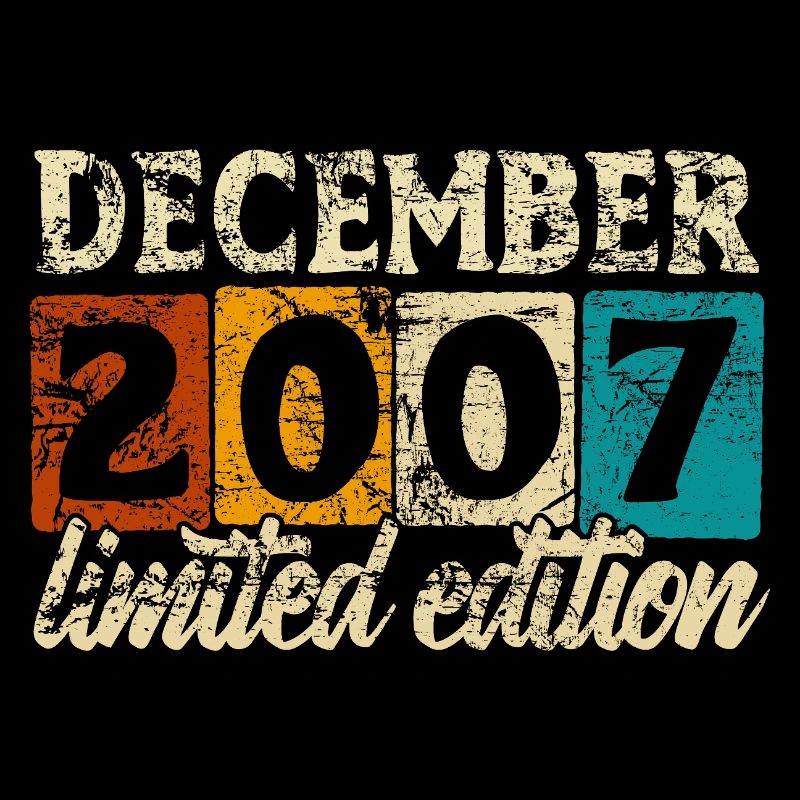 Limited Edition December 2007 Geburtstag Geschenk