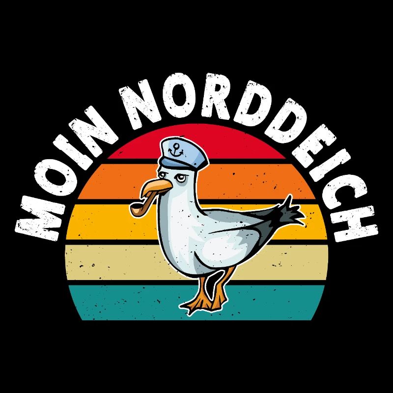 North Sea Holiday MOIN NORDDEICH Funny