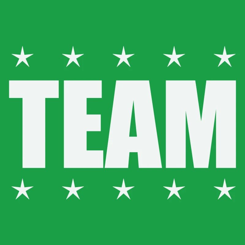 Team with stars