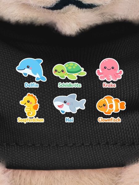 Cuddly Sea Creatures Sticker