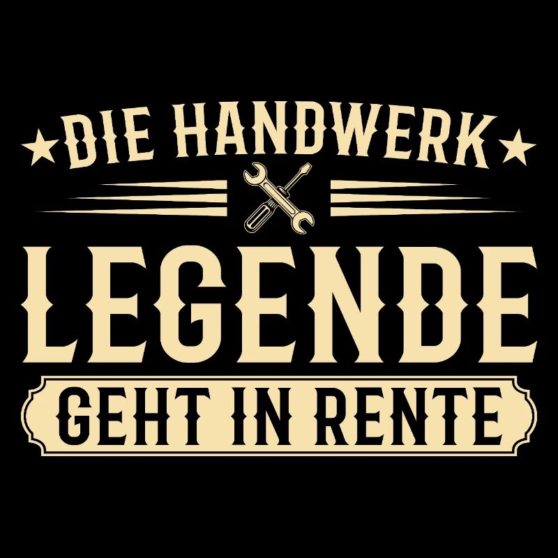 Craft Legend in Retirement Retirement Gift