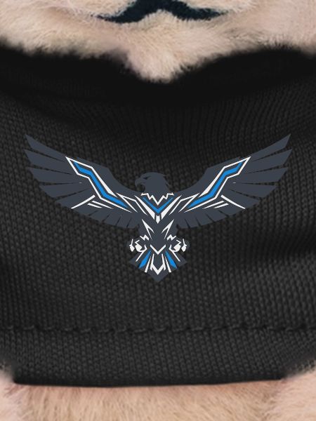 Bleu Aigle Géométrique