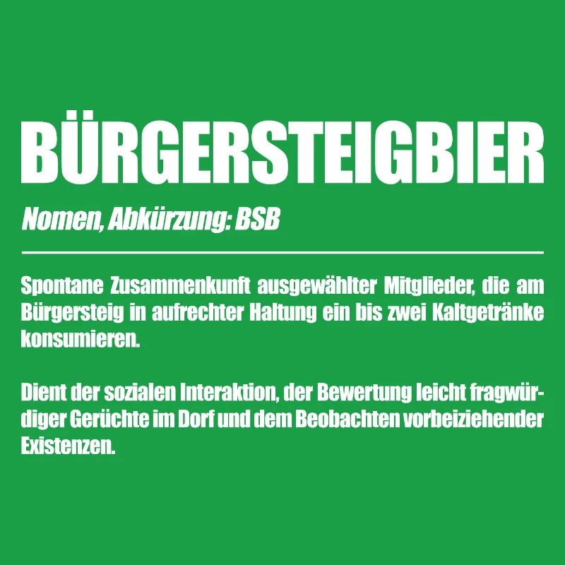 Bürgersteigbier Ortskontrollfahrt OKF