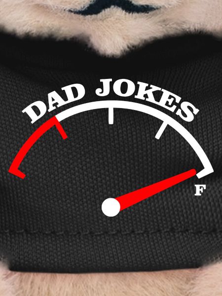 Dad Jokes Meter Tee Design