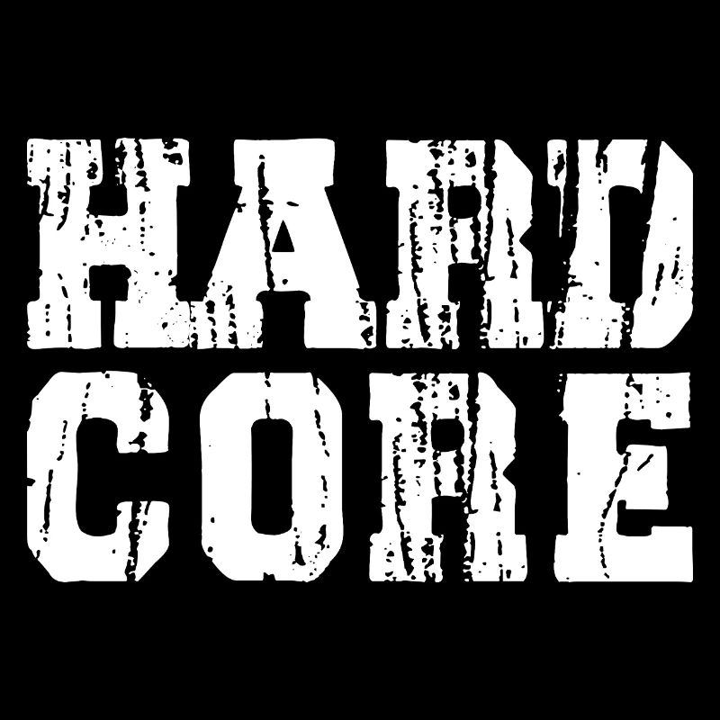 Bold Distressed HardCore music