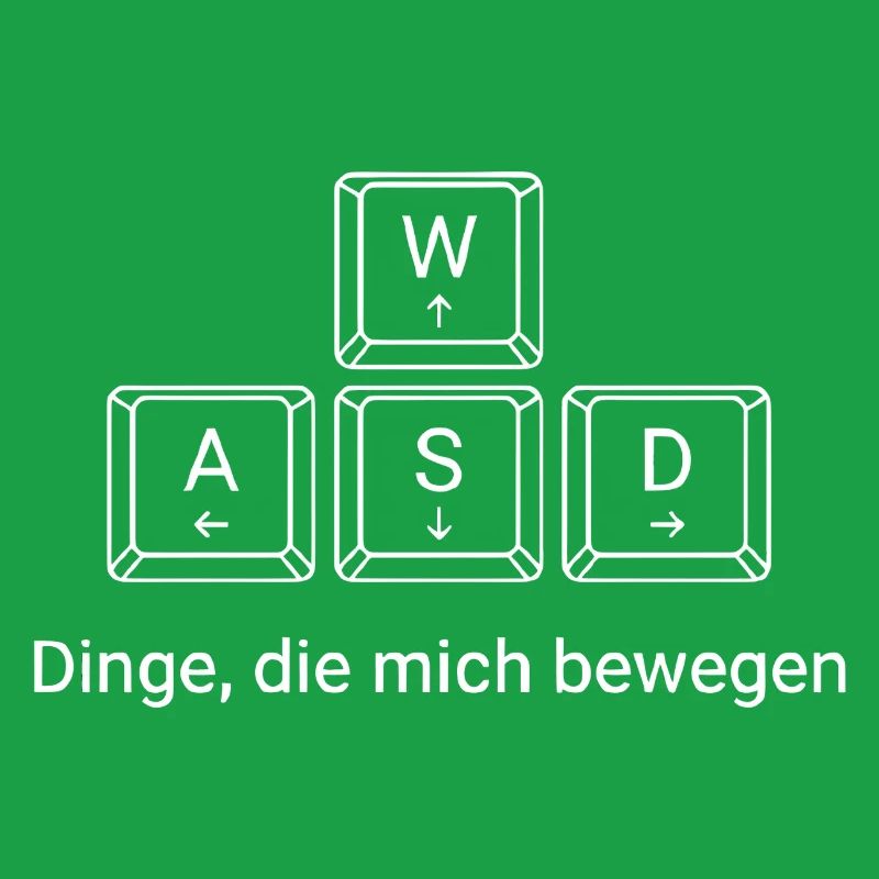 WASD Dinge die mich bewegen PC Computer