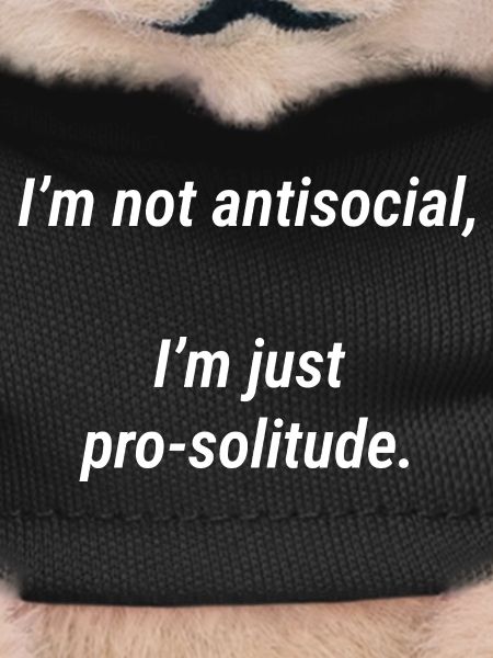 Pro Solitude Quote Tee