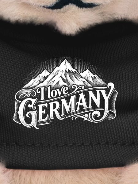 I love Germany, logo white