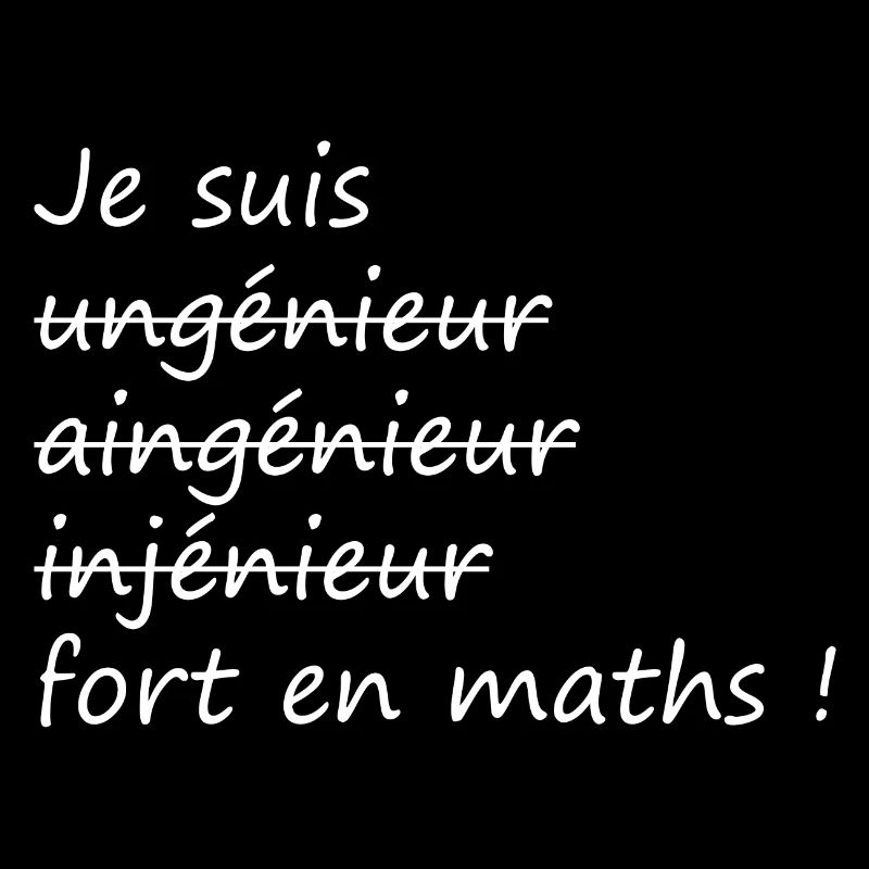Je suis fort en maths !