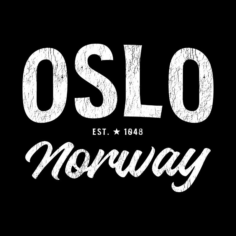 Oslo Norway Vintage Logo