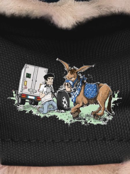 Donkey carriage roadside assistance