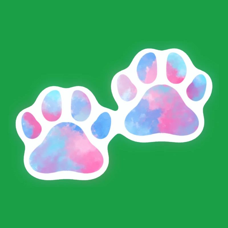Dog Paws Galaxy