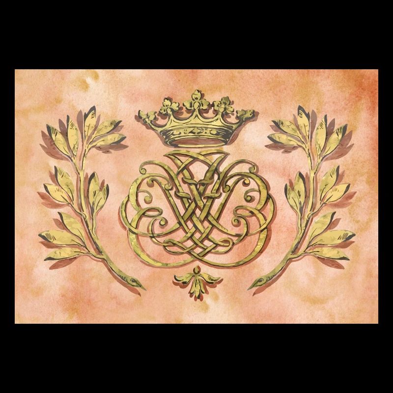 Bach Siegel / Monogramm / Wappen / Insignien