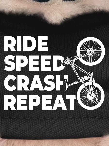 cyclisme, chute, répétition