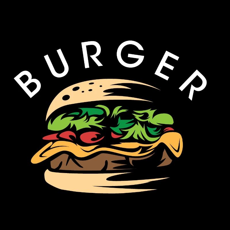Burger Symbol Logo Restaurant Bar Bistro Team