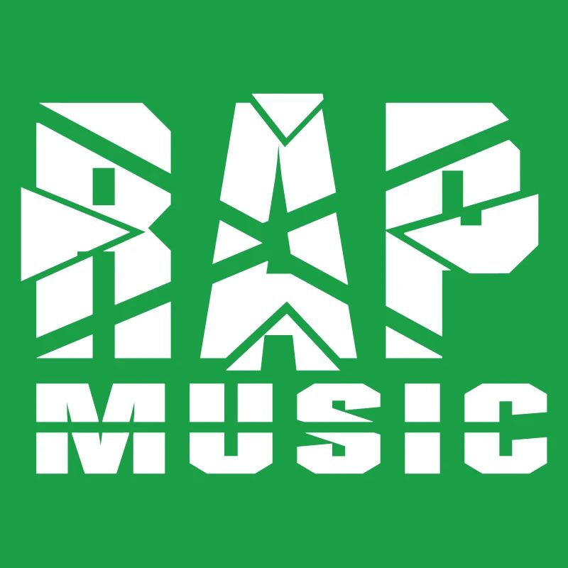 Conception de musique rap découpée