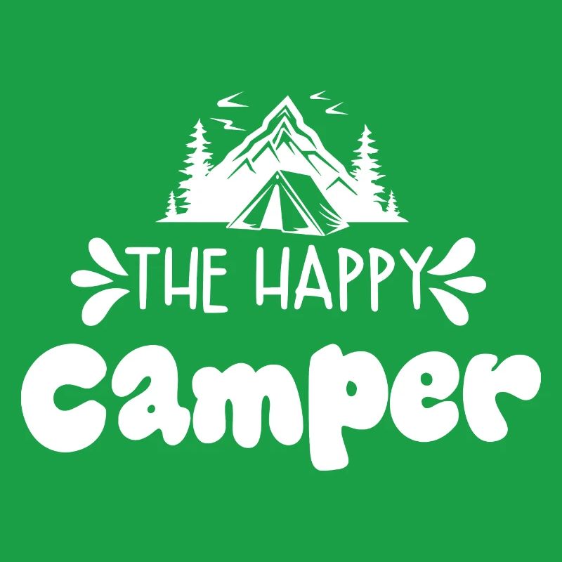 Der glückliche Camper